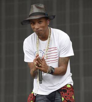 Pharrell Williams unveils art exhibition in Paris