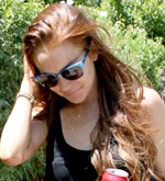 Lindsay Lohan Worries About Samantha Ronson Split