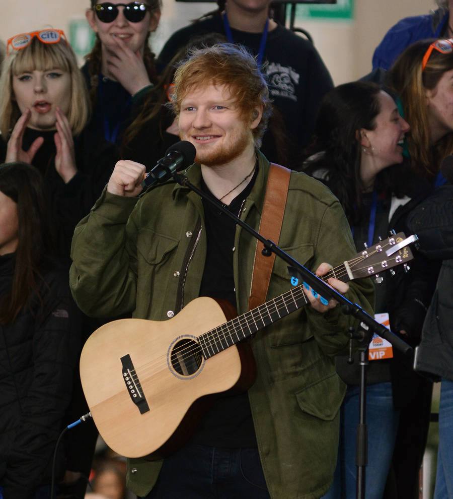 Glastonbury gig helps Ed Sheeran reclaim U.K. albums chart crown