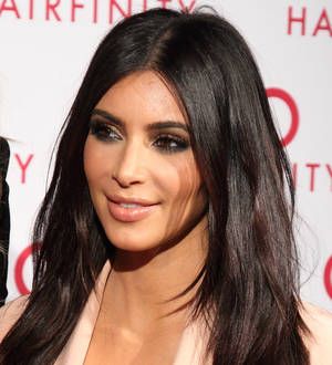 Kim Kardashian visits US troops