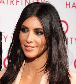 Kim Kardashian visits US troops