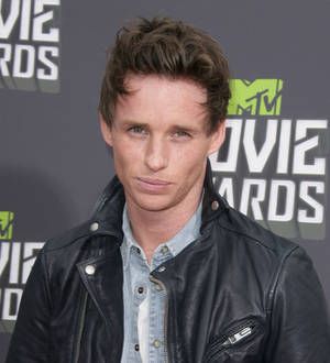 Eddie Redmayne shows off tennis skills at charity match