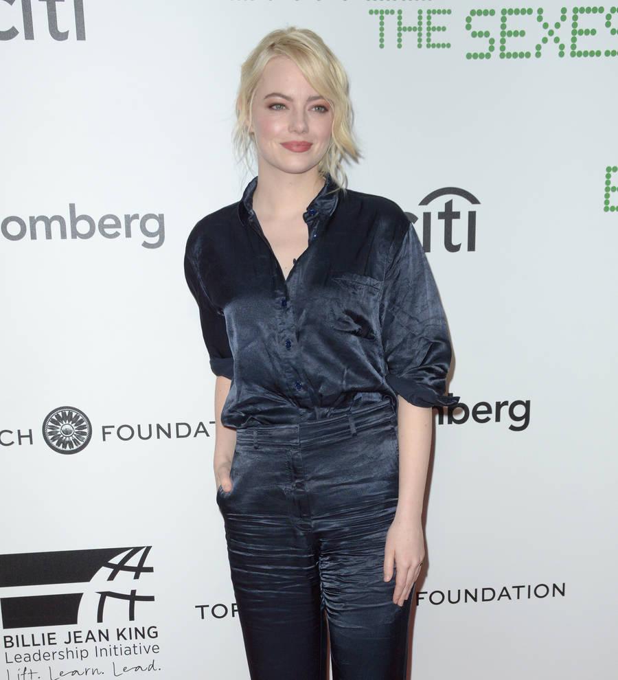 Emma Stone shares monster painting from child therapy sessions