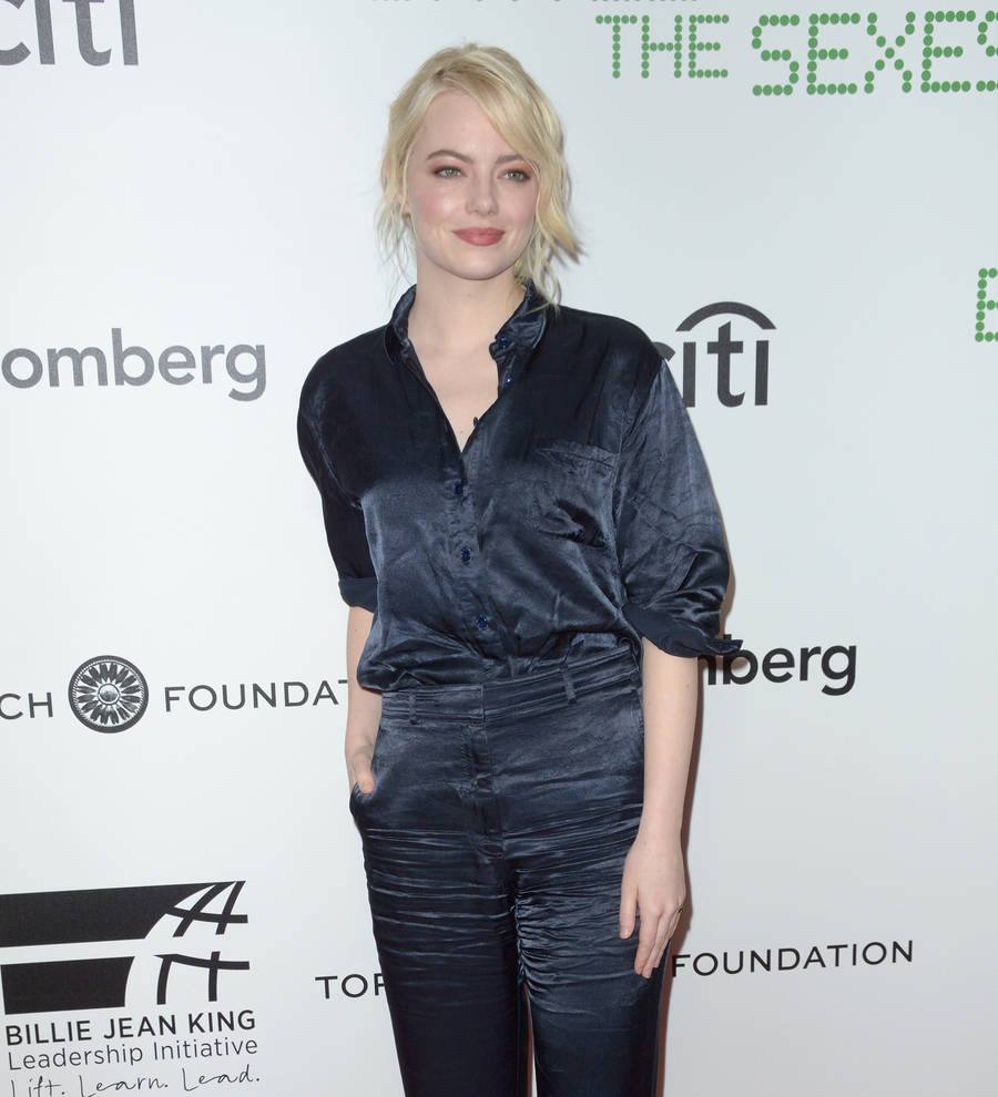 Emma Stone shares monster painting from child therapy sessions