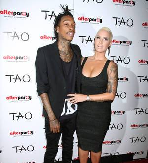 Amber Rose shows off wedding day photos on first anniversary