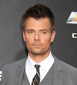 Josh Duhamel visits flooded childhood home