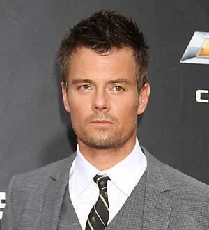Josh Duhamel visits flooded childhood home