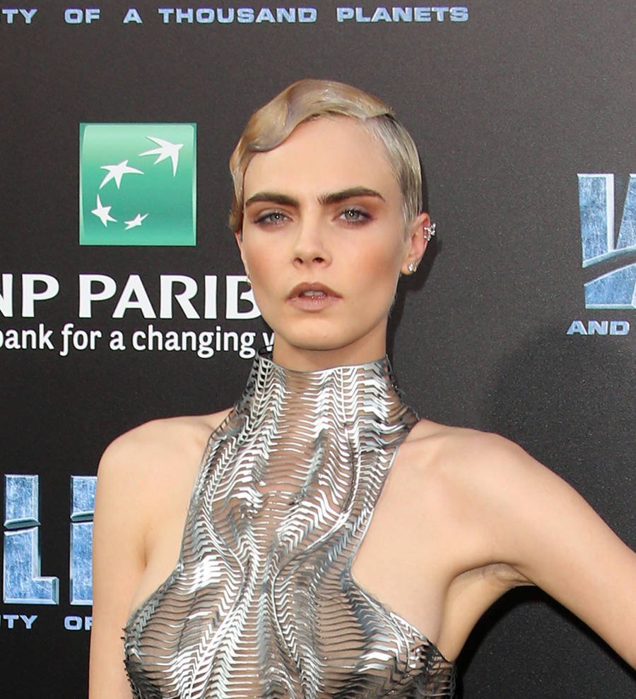 Cara Delevingne laughed hysterically after suffering Valerian injury