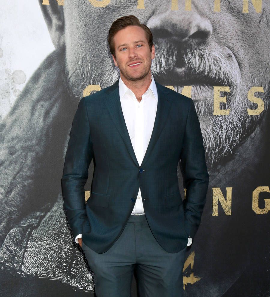 Armie Hammer stole his dad's car at eight years old