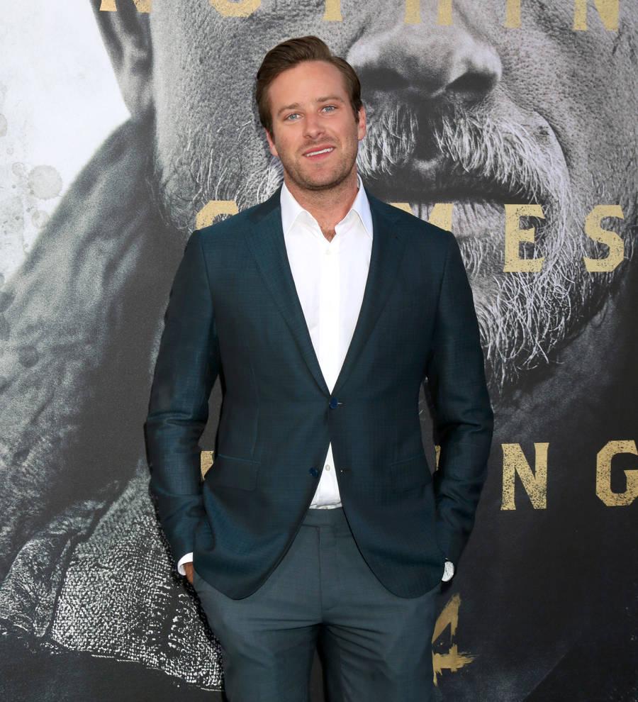 Armie Hammer stole his dad's car at eight years old