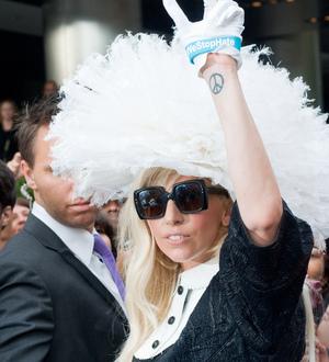 Lady Gaga joins cosmetic campaign in fight against AIDS