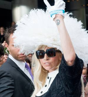 Lady Gaga joins cosmetic campaign in fight against AIDS
