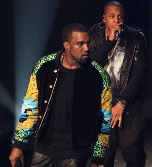 Kanye West and Jay-Z play surprise set at fashion show
