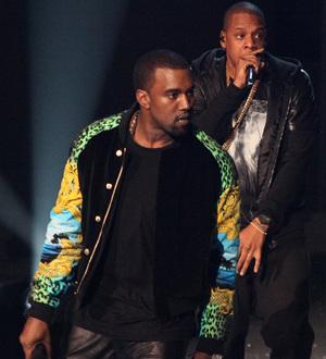 Kanye West and Jay-Z play surprise set at fashion show