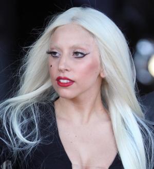 Lady Gaga surprised to see fans in cornfield