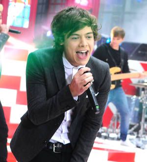 Harry Styles throws up onstage