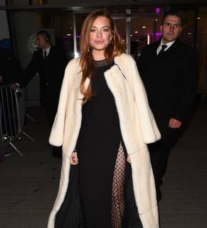Lindsay Lohan undergoing cryotherapy treatment