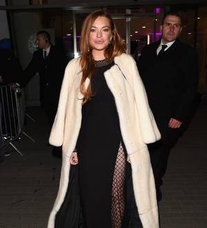 Lindsay Lohan undergoing cryotherapy treatment