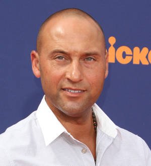 Derek Jeter covered in gold slime at Kids' Choice Sports Awards