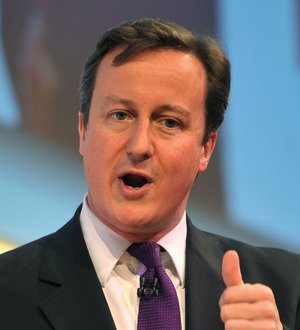 British leader David Cameron red faced after leaving daughter in pub