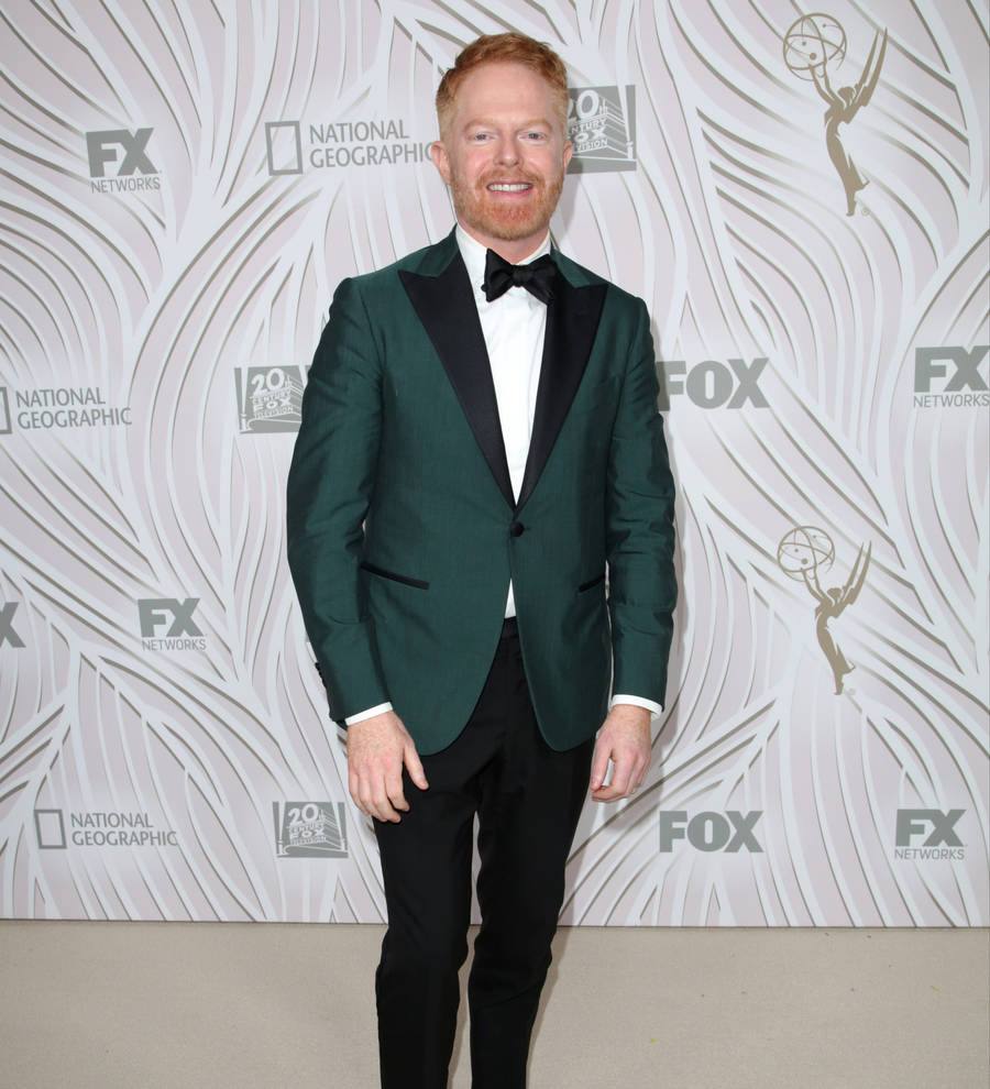 Jesse Tyler Ferguson surprised by Victoria and David Beckham visit