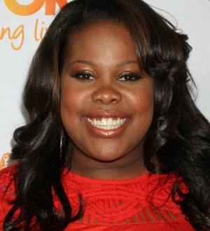 Amber Riley holds school contests for Black History Month