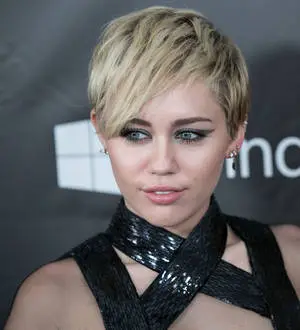 Miley Cyrus pictured smooching Patrick Schwarzenegger