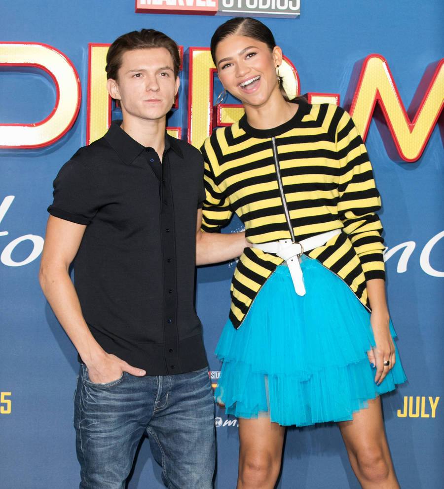 Zendaya & Tom Holland joke about dating gossip