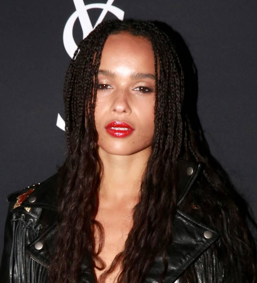 Zoe Kravitz: 'Braids banish hair problems'