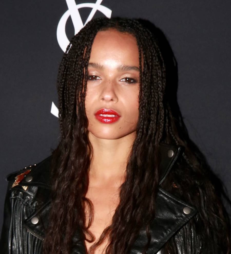 Zoe Kravitz: 'Braids banish hair problems'