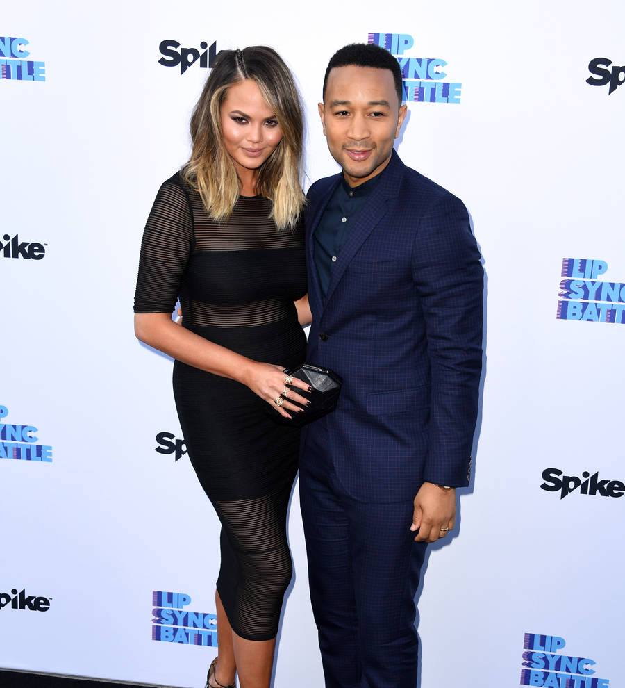 Chrissy Teigen is friends with husband John Legend's exes