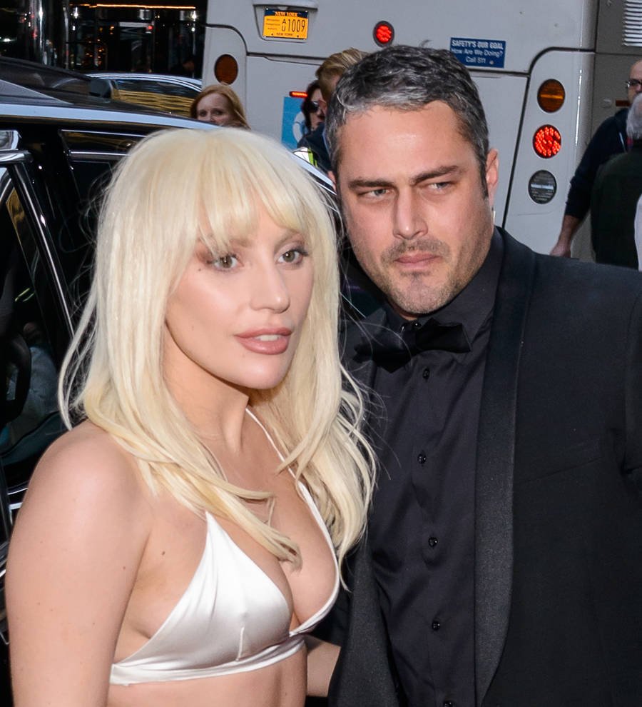 Lady Gaga and Taylor Kinney make love on canvas for charity shoot