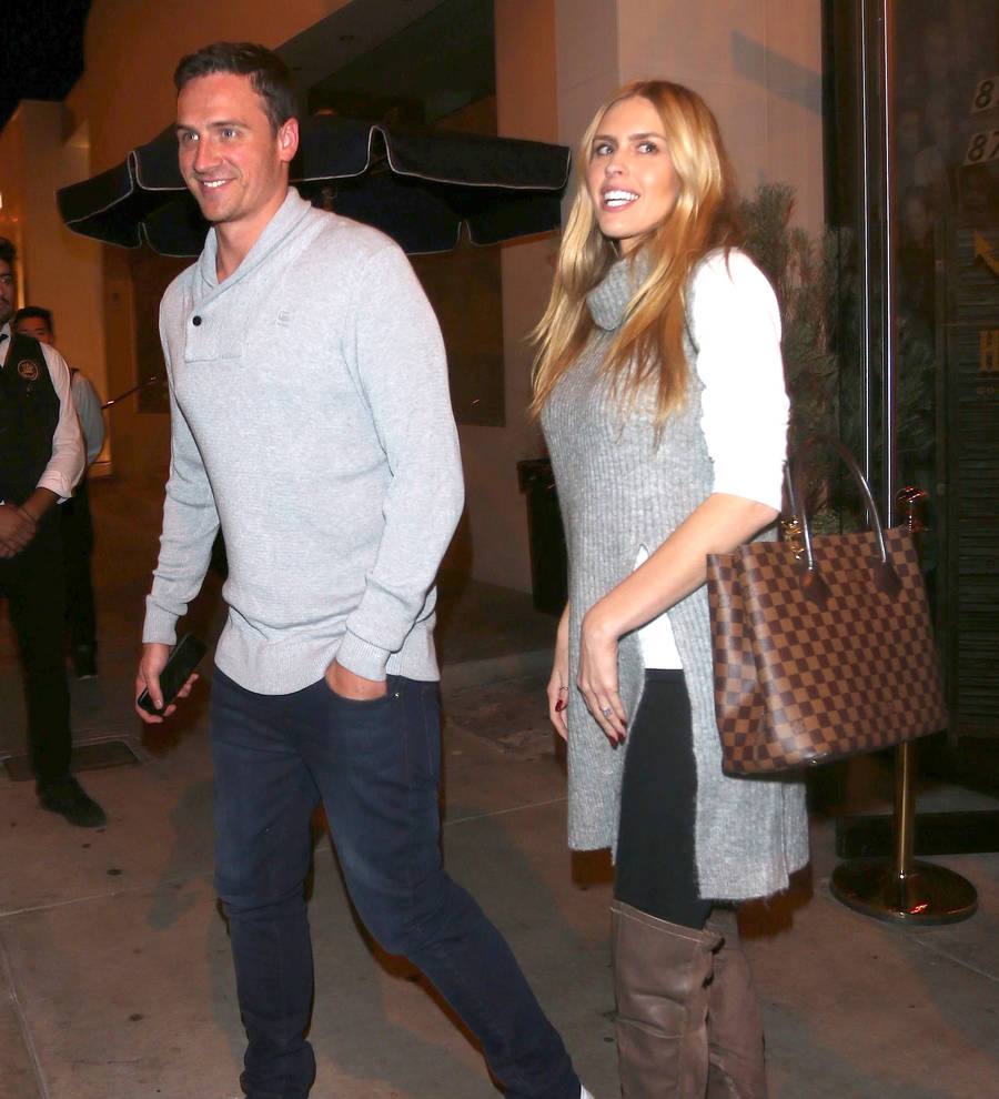 Ryan Lochte is a new dad