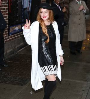 Lindsay Lohan shares gruesome video on TV