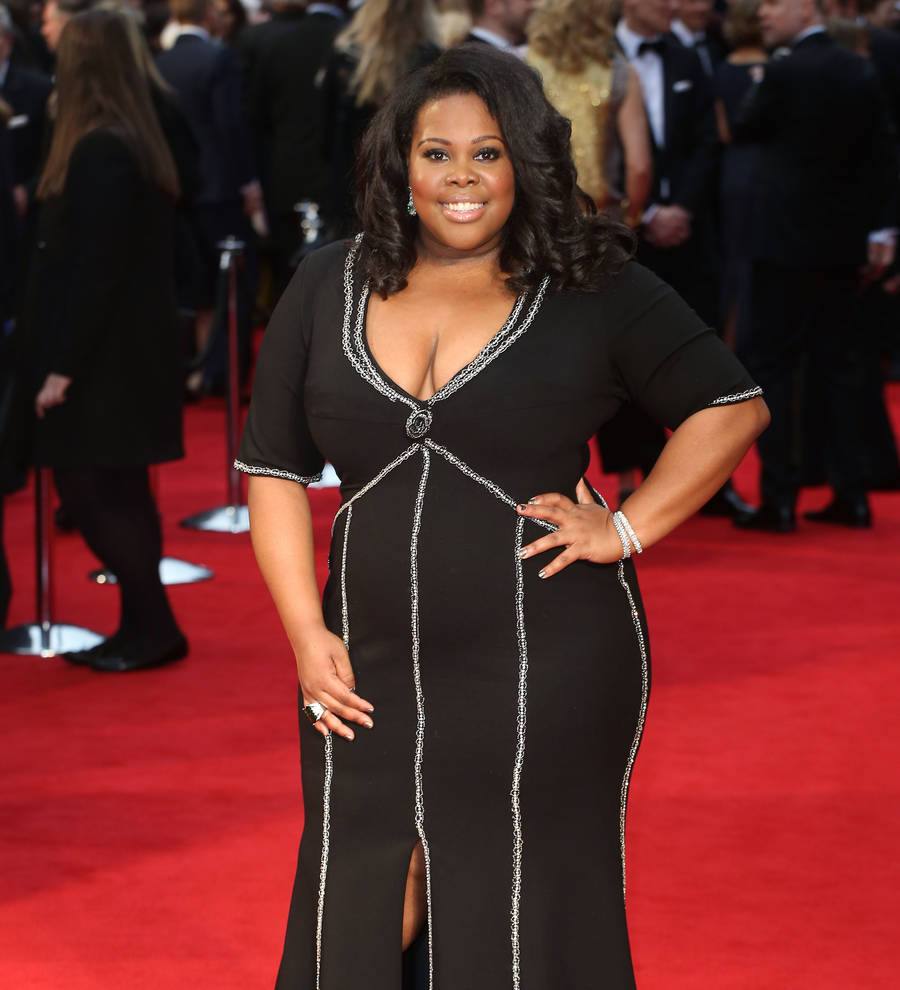 Amber Riley often cries onstage during Dreamgirls performance