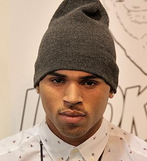 Chris Brown happy with sticker campaign