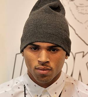Chris Brown happy with sticker campaign