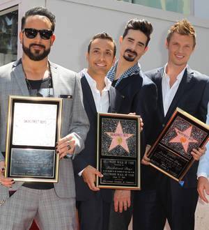 Backstreet Boys unveil star on Hollywood Walk of Fame