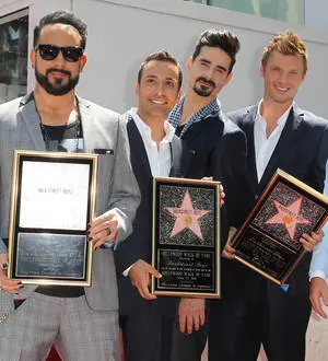 Backstreet Boys unveil star on Hollywood Walk of Fame