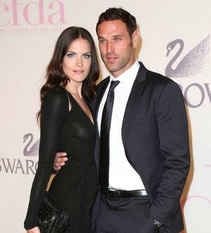 Missy Rayder gives birth