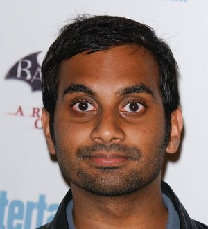 Aziz Ansari mows lawns in Central Park