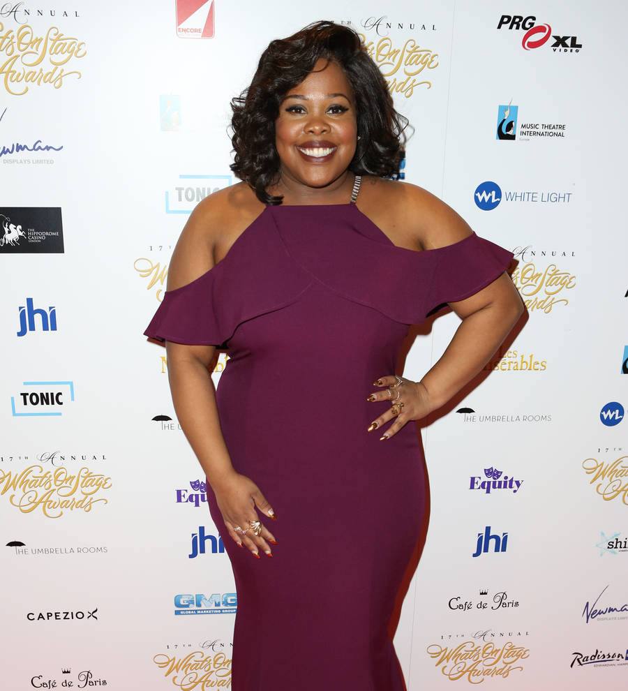 Amber Riley wins best actress prize at WhatsOnStage Awards
