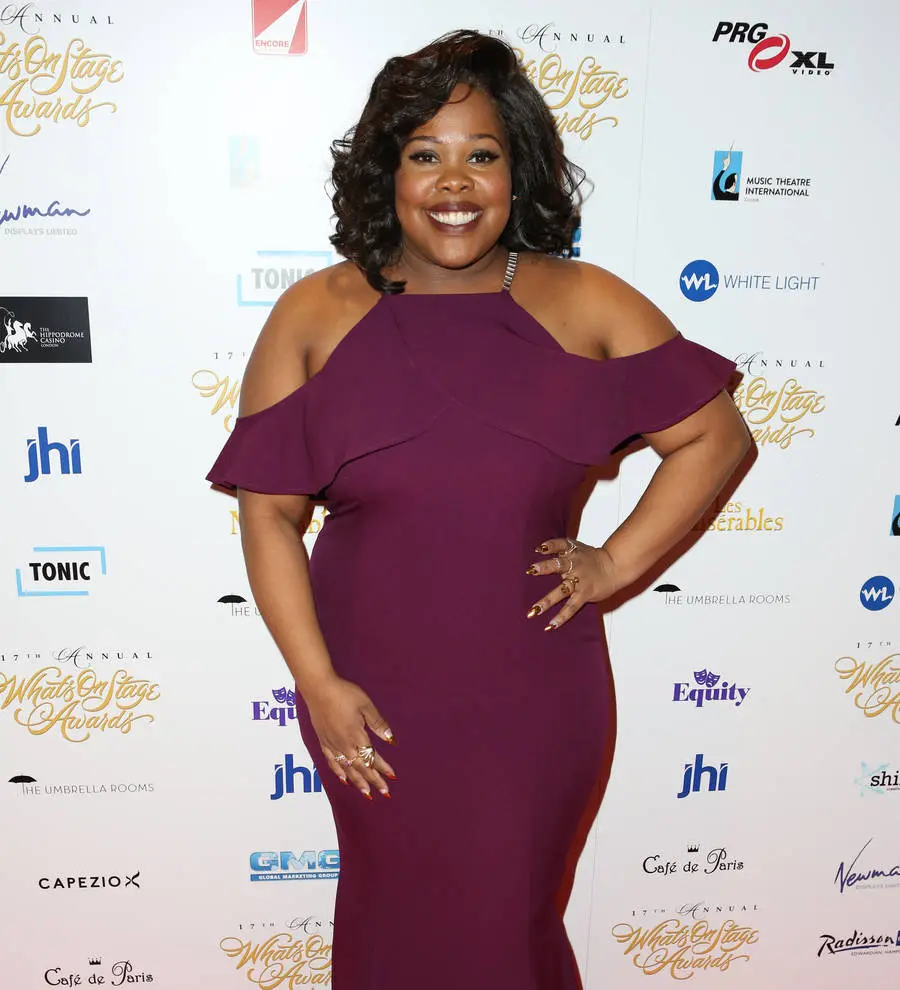 Amber Riley wins best actress prize at WhatsOnStage Awards