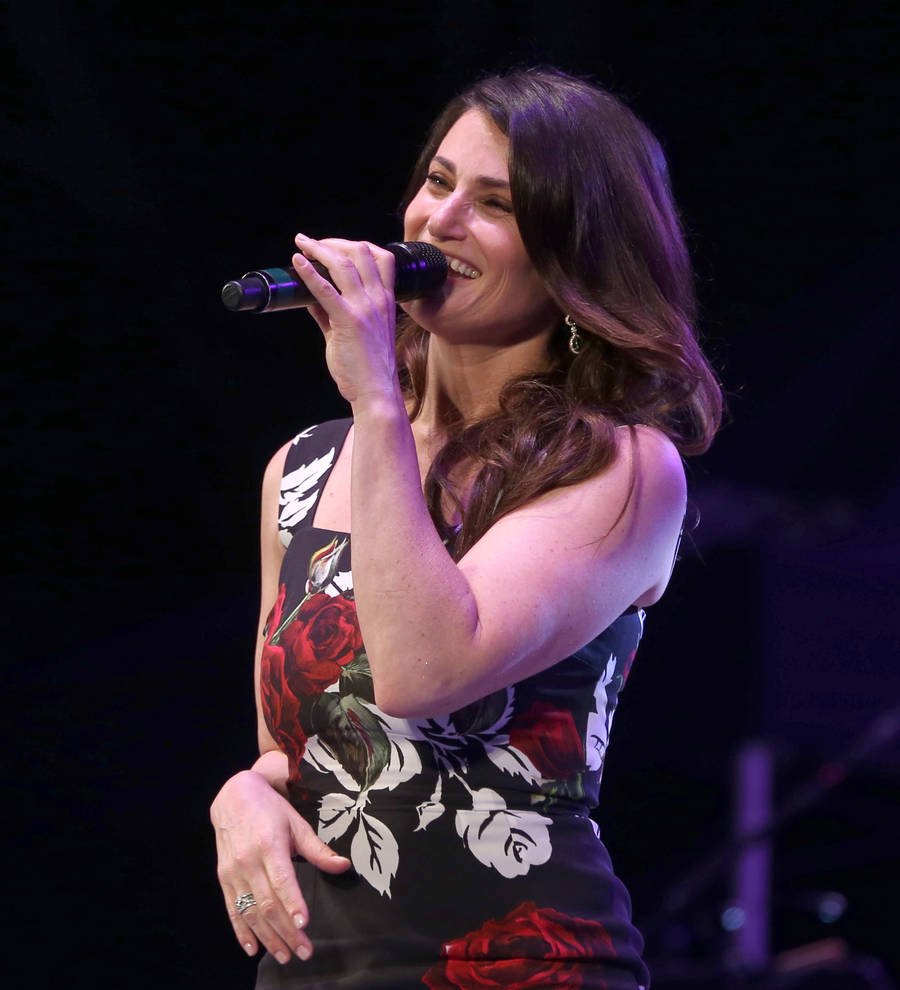 Kelly Clarkson and Idina Menzel got a headstart on Christmas on election night