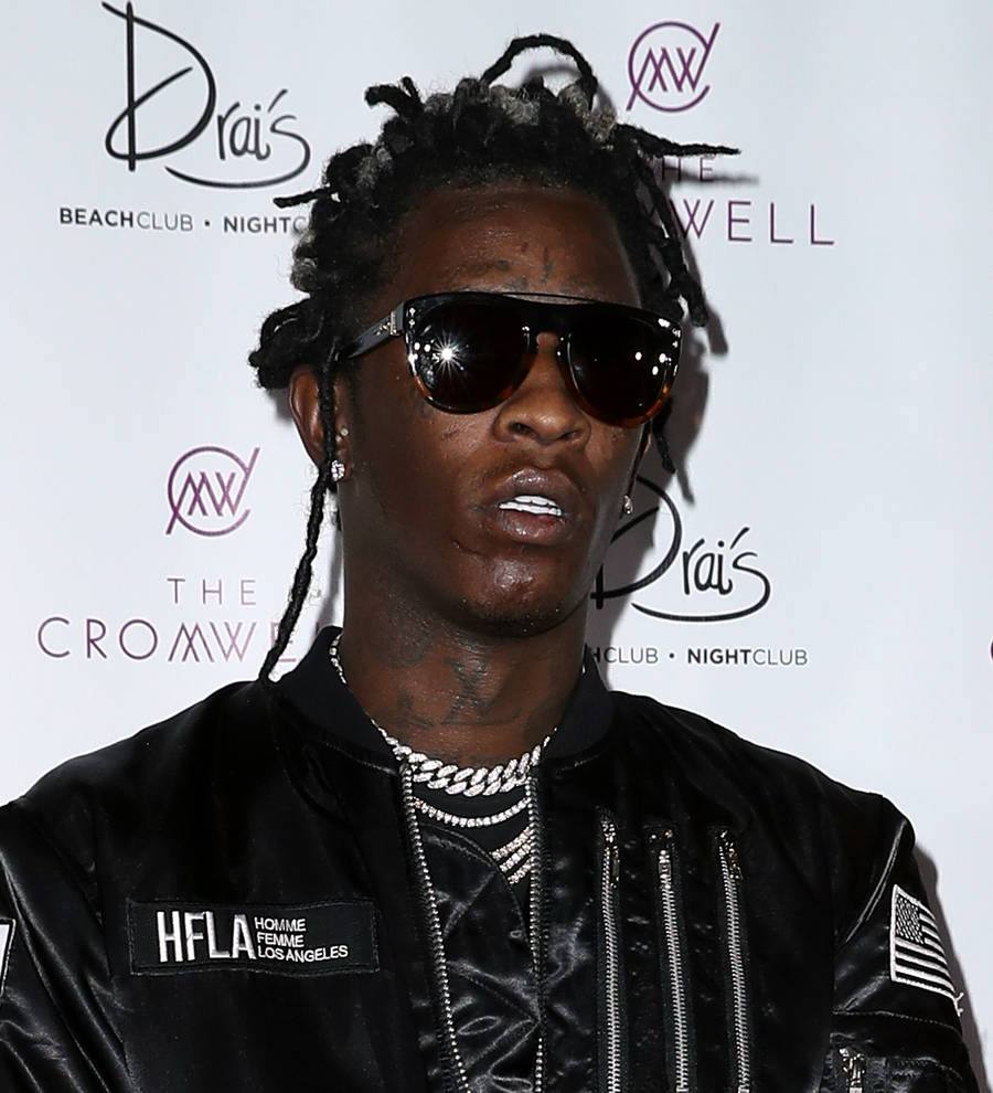 Young Thug gives mom,000 at his birthday bash