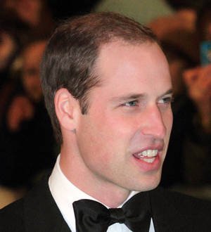 Prince William channels Batman on movie studio trip