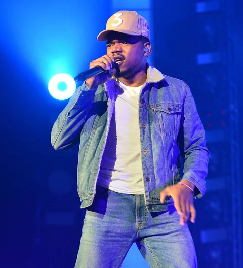 Chance the Rapper tearful after praise from Michelle Obama at BET Awards