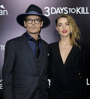 Amber Heard refuses to discuss Johnny Depp relationship