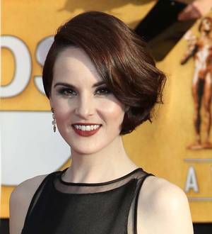 Michelle Dockery's dress disaster at Golden Globes