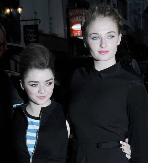 Maisie Williams & Sophie Turner celebrate joint casting anniversary on Instagram